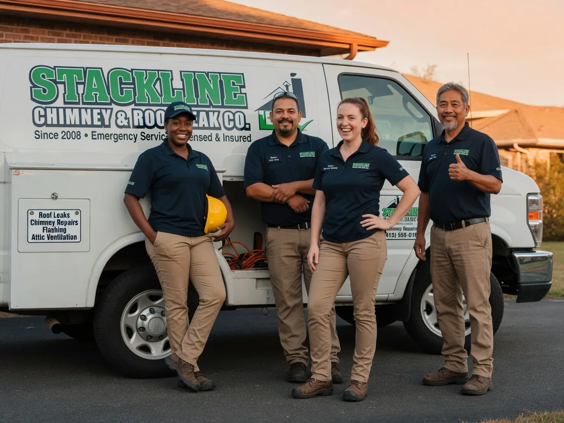 Chimney flashing repair company in Wakefield, KS